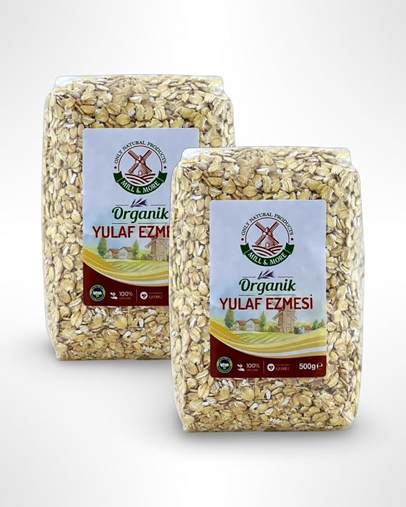Mill & More 2'li Organik Yulaf Ezmesi 500 g