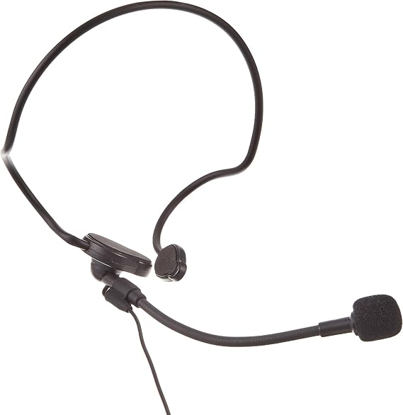 Unipex WM-3100 WM-8100A Headset Microphone Black
