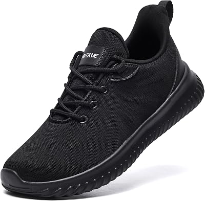 HIITAVE Little Big Kids Sneakers Children Sport Athletic Running Shoes for Boys Girls Youth