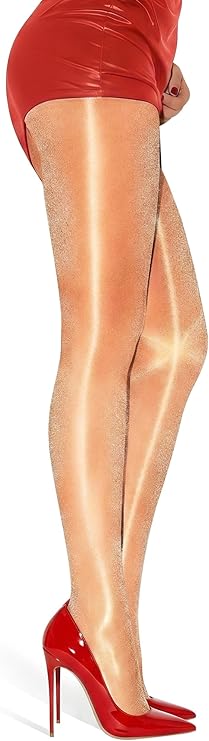 Women's Tights 70D Silk Shimmery Glossy Dance Pantyhose | Silk Stockings, Glossy Shimmer, Breathable & Stretchy Fit, Ideal for Dance,