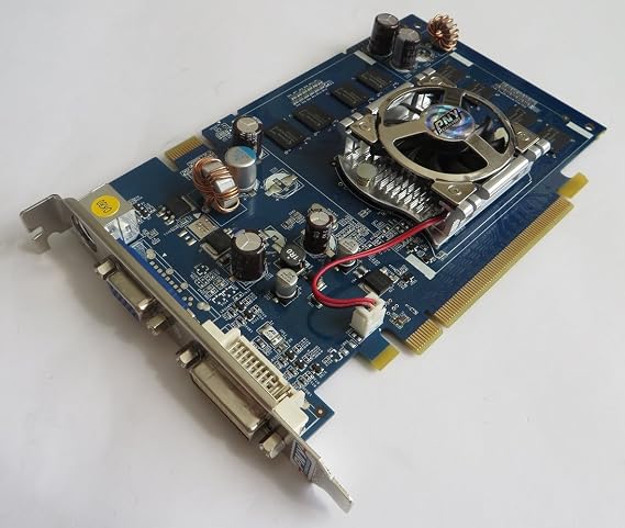 PNY Geforce 7300GT, 256MB DDR2 Pci-e .dvi + VGA + HDtv/s-video Outputs)