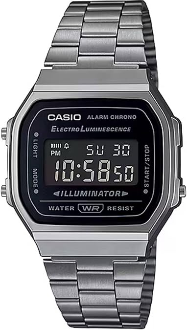 G-Shock A168WGG-1BVT Silver One Size