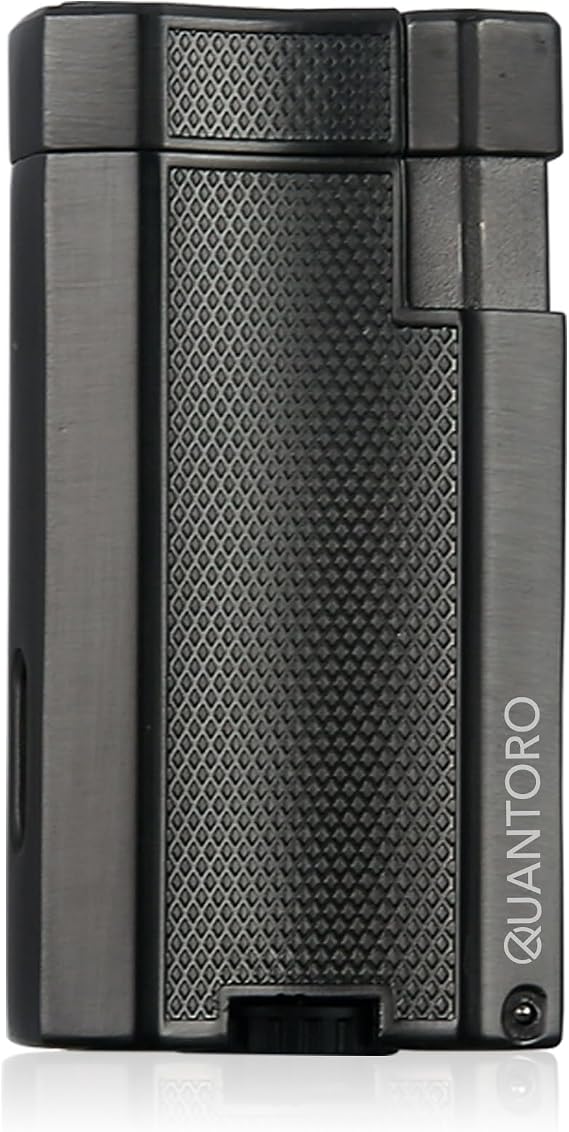 MGM04-2 Delicili Çift Jet Alev Gunmetal Çakmak