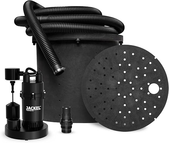 JACKEL 1/4 HP Utility Flood Pump Kit