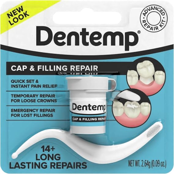 D.O.C. Dentemp Maximum Strength Loose Cap and Lost Fill Repair Set