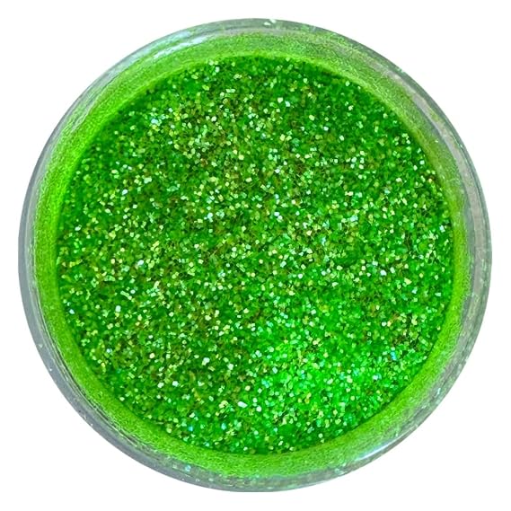HEAT GREEN Disco CakeTM 5 grams each container By Oh! Sweet Art