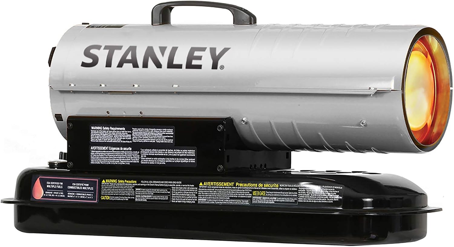 STANLEY 80,000BTU KeroseneDiesel Forced Air Heater with Thermostat