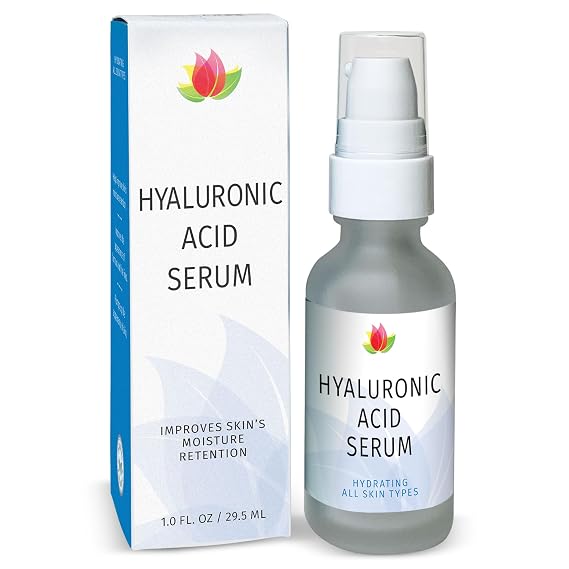Hyaluronic Acid Serum for Face & Neck, Hydrating Serum, 1 oz | Moisturizing & nourishing, plumps & smooths, acido hialuronico, serum for women, all skin types
