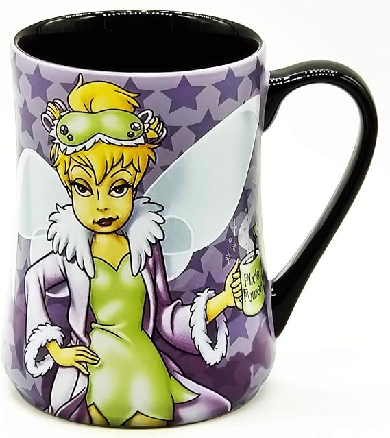 Disneyland Paris Tinker Bell Modern Coffee Mug, Stoneware, 350ml