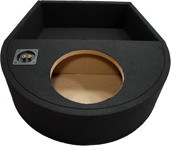 American Sound Connection Universal Fit Single 10" Subwoofer Sealed Replacement Spare Tire Custom Sub Box