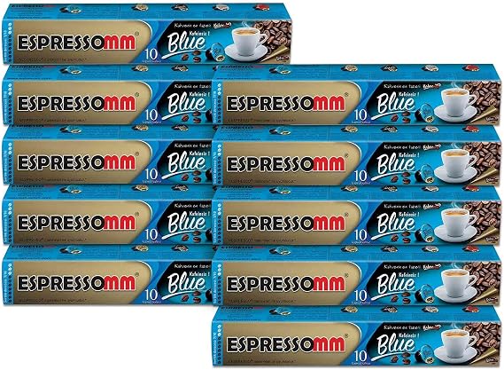 Espressomm® Blue KapsÜl Kahve-kafeİnsİz! (100 Adet) - Nespresso®*