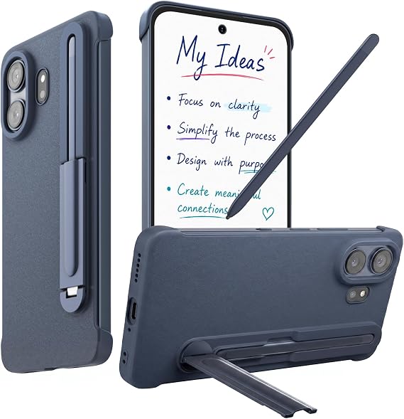 TCL NXTPAPER 70 Pro Cell Phone Case with Stand & T-Pen