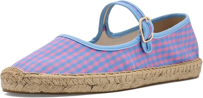 Soludos Vichy Mary Jane Espadrille