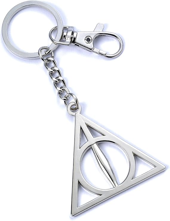 Official Licensed Harry Potter Keyring Keychain (Deathly Hallows)