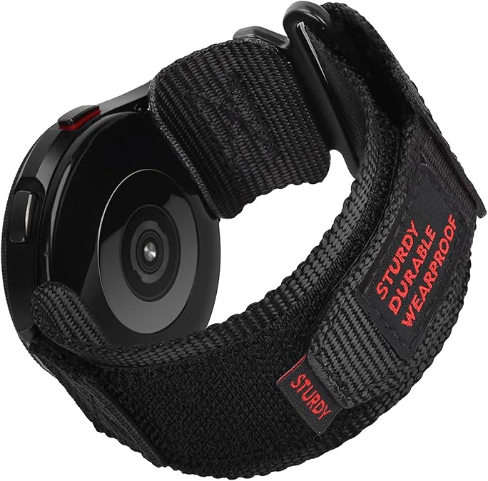 Compatible with SUUNTO Race 2 bands, 20mm, 22mm Rugged Nylon Sports Strap with Woven Loop Design Compatible with SUUNTO Race 2, Run, OCEAN, RACE, RACE S, VERTICAL, 9 PEAK, 9 PEAK PRO, 5 Peak, 3 Smartwatch