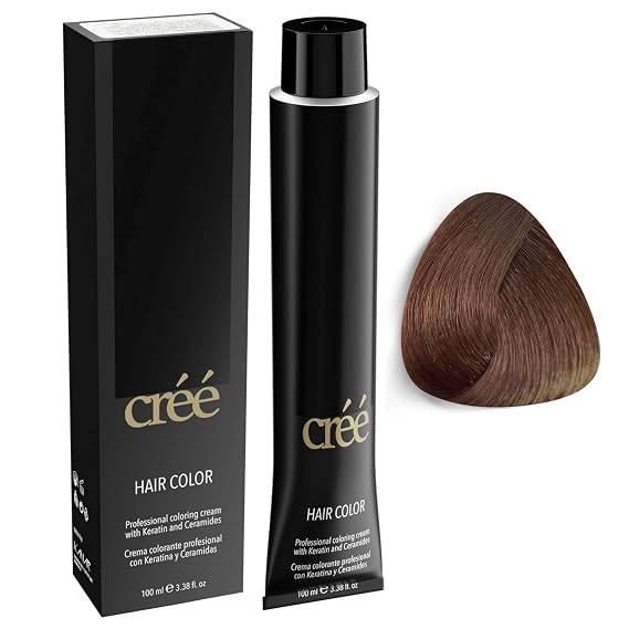 Cree Professional 7.13 - Bronze Permanent Hair Color - Long Lasting, Rich Vibrant - Gray Coverage 100ml - 3.4 fl.oz.