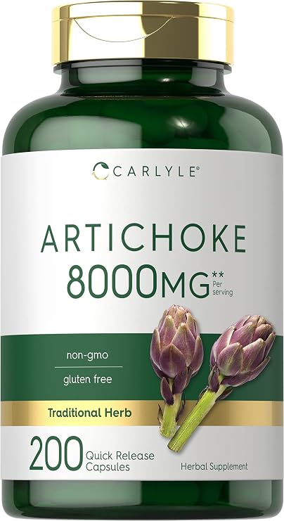 Carlyle Artichoke Extract Capsules | 200 Count
