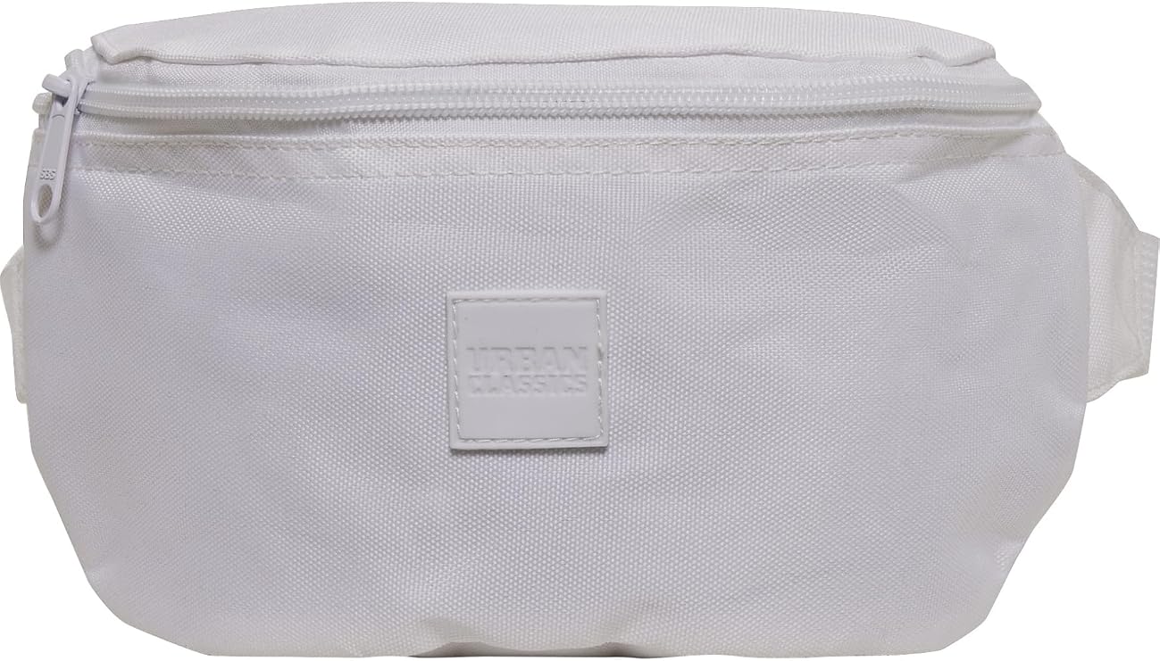 Urban Classics Unisex's Hip Bag, One Size, White, one size