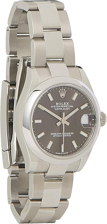 Pre-loved Dark Grey Stainless Steel Datejust 278240 31mm, Grey