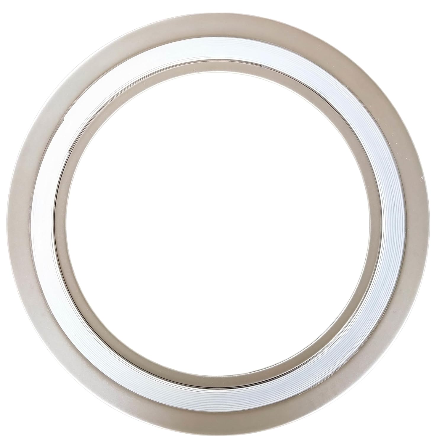 GemmySeal Spiral Wound Gasket with 304SS Inner&Outer Ring,PTFE Filled,5Pcs 4'' DN100-1500lb
