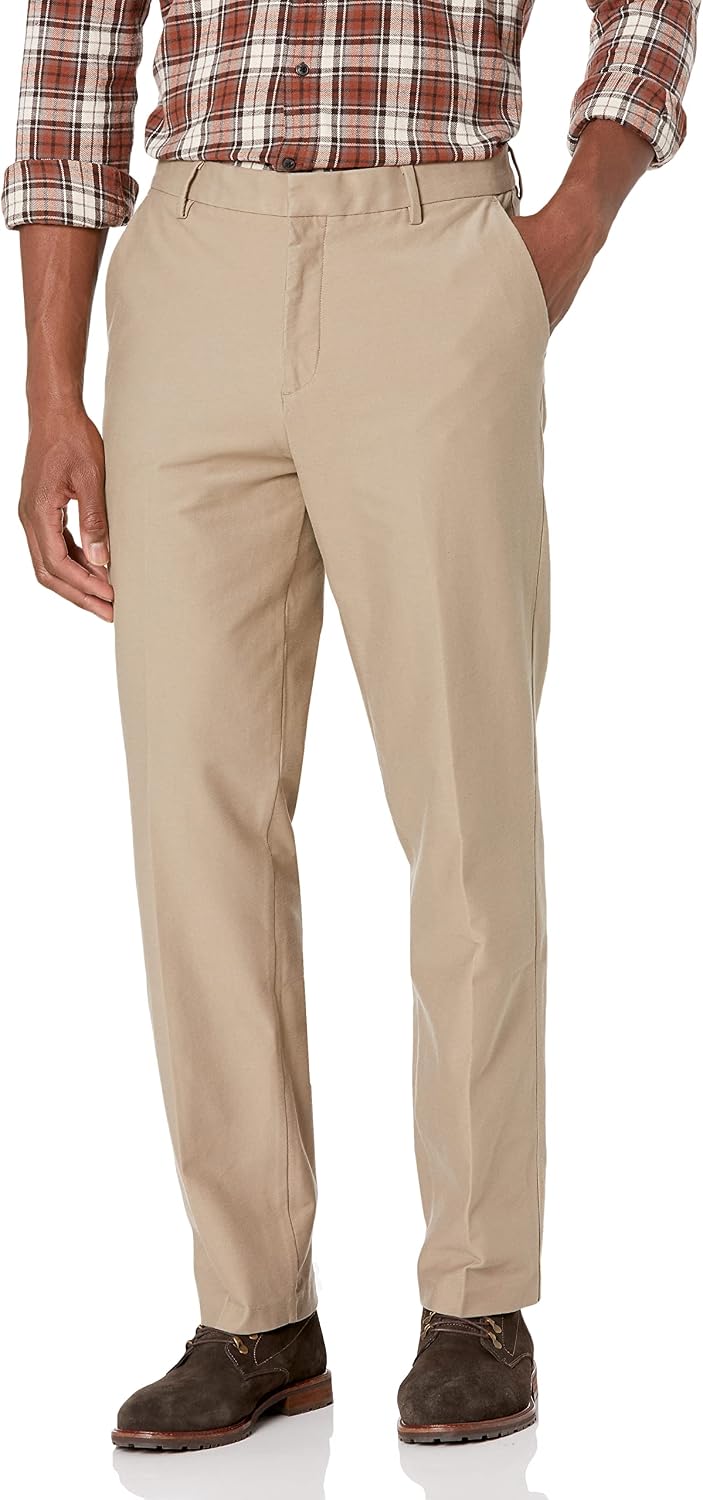 DOCKERS Mens Comfort Trouser Straight Fit Smart 360 Knit Pants