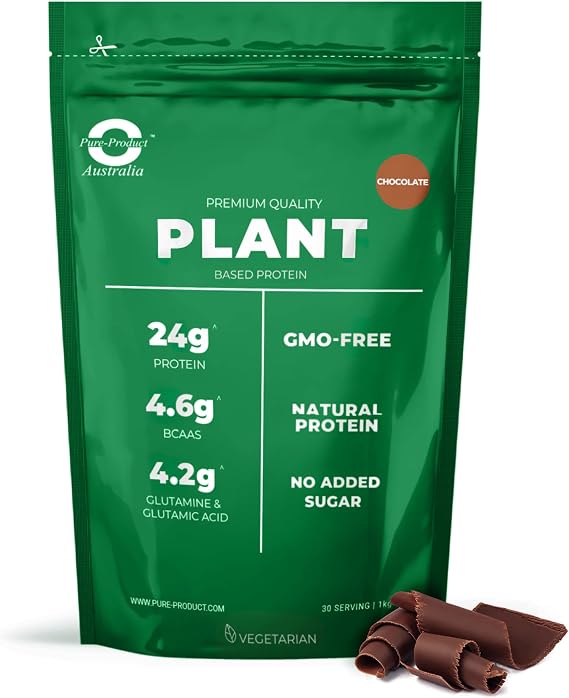 Pure Product Australia Vegan Pea and Rice Protein Isolate Powder Chocolate 3 kilograms
