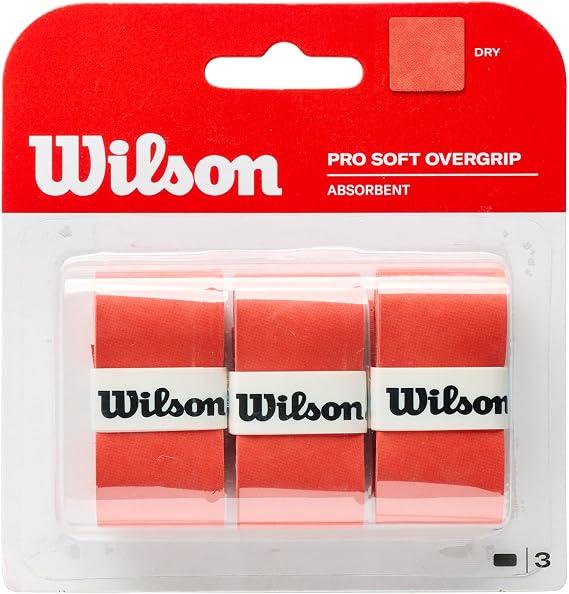 Wilson Pro Soft Overgrip Or Belt - Orange, One Size