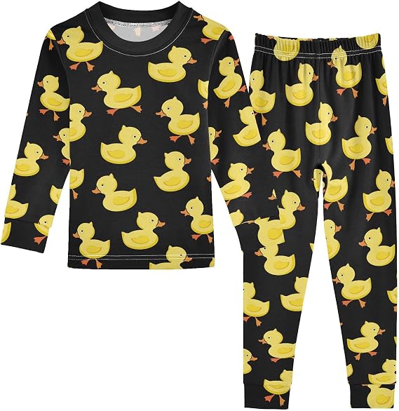 Pajamas Set Cotton Long Sleeve 2 Piece Pjs Soft Comfy fit Lounge Sleepwear