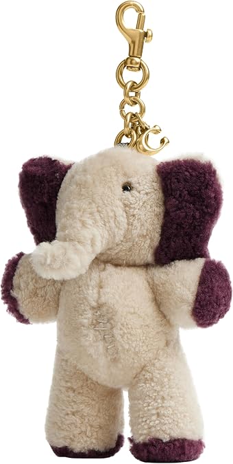 Coach Shearling Bag Charm