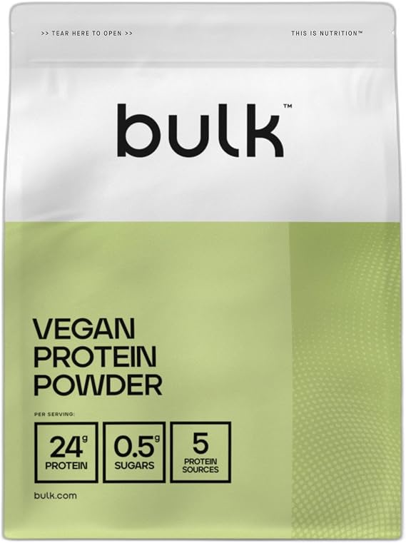 Bulk Vegan Protein Powder, Chocolate Peanut, 1 kg | Plant Based Protein Shake, New & Improved Formula, 28 Servings