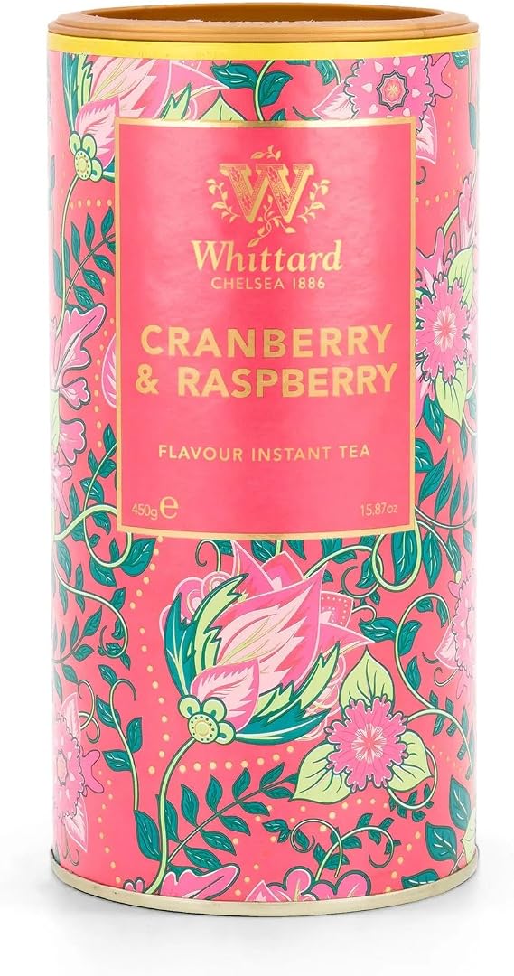 Whittard Cranberry & Raspberry Flavour Instant Tea 450g