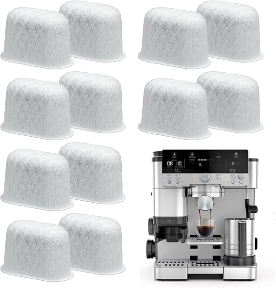 Kunoli 12 Pack Coffee Filters for Ninja Luxe Cafe