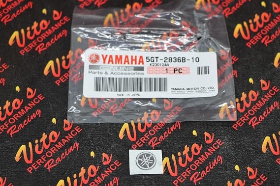 LOGO EMBLEM for key switch plastic stem cover FACTORY OEM fits Yamaha Banshee Blaster