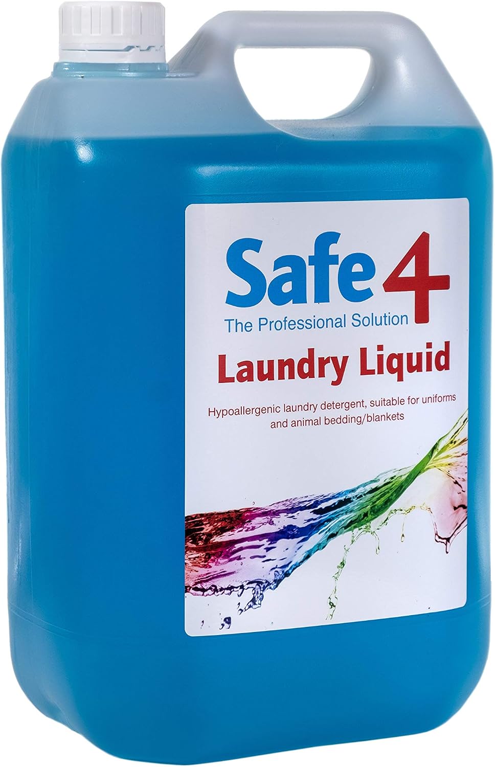 Safe4 Hypoallergenic Laundry Detergent | Safe for Allergies | Eco-Friendly & Effective for Clothes, Animal & Human Bedding, and Work Uniforms Pack of 1, 5L