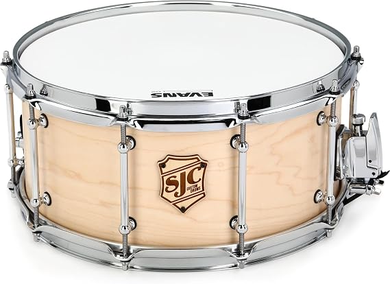 SJC Custom Drums Tour Series Snare Drum - 6.5 x 14-inch - Natural