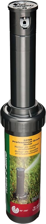 Rain Bird 32SA Gear Drive Rotor, Full Circle, 19-32 Feet