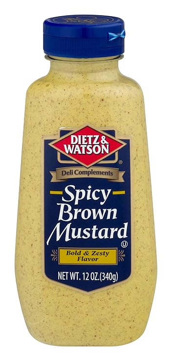 Dietz & Watson Spicy Brown Mustard, 12 oz