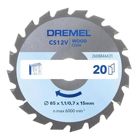 Dremel Blueprint CS12V (CS500) 85mm Ahşap Testere Bıçağı