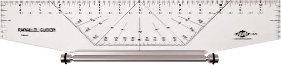 Alvin, Professional Parallel Gilders, Premium Rolling Ruler, Drafting and Architecture Tool for Students, Hobbyists, and Professionals - 14 Inches