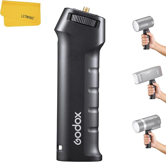 Godox FG-100 Flash Grip, Portable Flash Bracket Handle, 1/4" Screw Holder