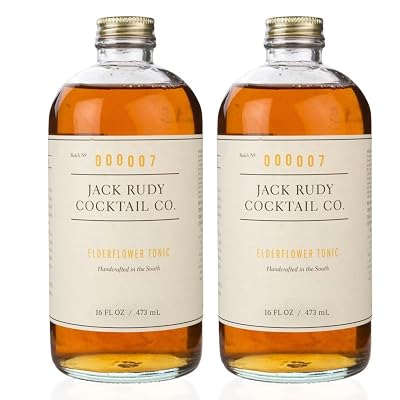 Jack Rudy Cocktail Elderflower Tonic 2 Pack