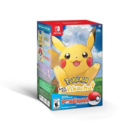 Pokemon: Lets Go, Pikachu! + Poke Ball Plus Pack
