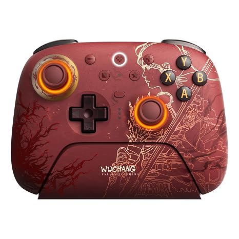 8BitDo Ultimate 2 Wireless Controller for Windows & Android Gaming Controller with TMR Joysticks Switchable Hall Effect/Tactile Triggers RGB Fire Ring 8Speed Tech - WUCHANG: Fallen Feathers