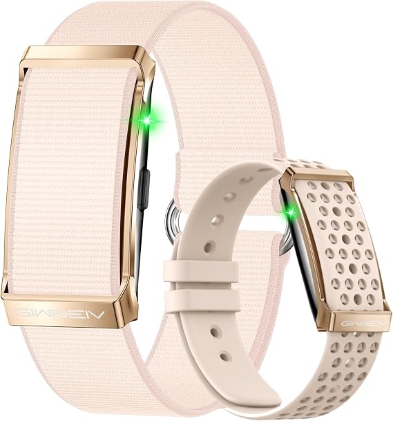 Smart Bracelet, Health Activity Fitness Trackers with Heart Rate Sleep Monitor, 24/7 Blood Oxygen/Calorie/Stress/Step Tracker, Health Fitness Bands, 170+ Sports Modes Smart band with 2 Bands (Pink)