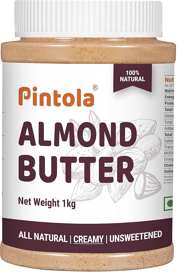 Pintola All Natural Almond Butter (Creamy) (1kg)