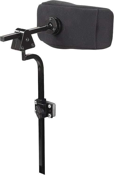 Drive Medical Multi-Axis Headrest for First Class School Chair, Black | Multi-Axis Headrest Attaches to First Class School Chair for Adjustable Head and Neck Support Every Day