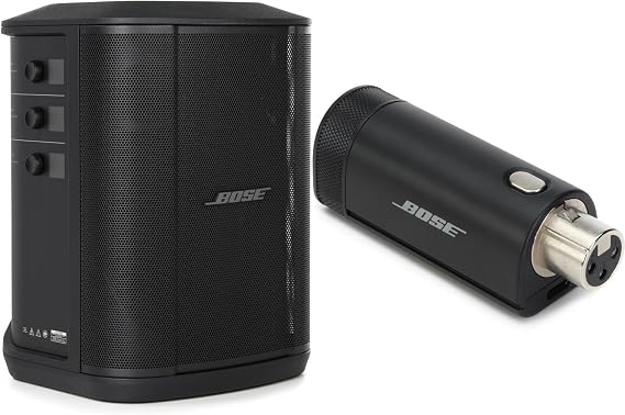 Bose S1 Pro+ Multi-Position PA System and Wireless Mic/Line Transmitter