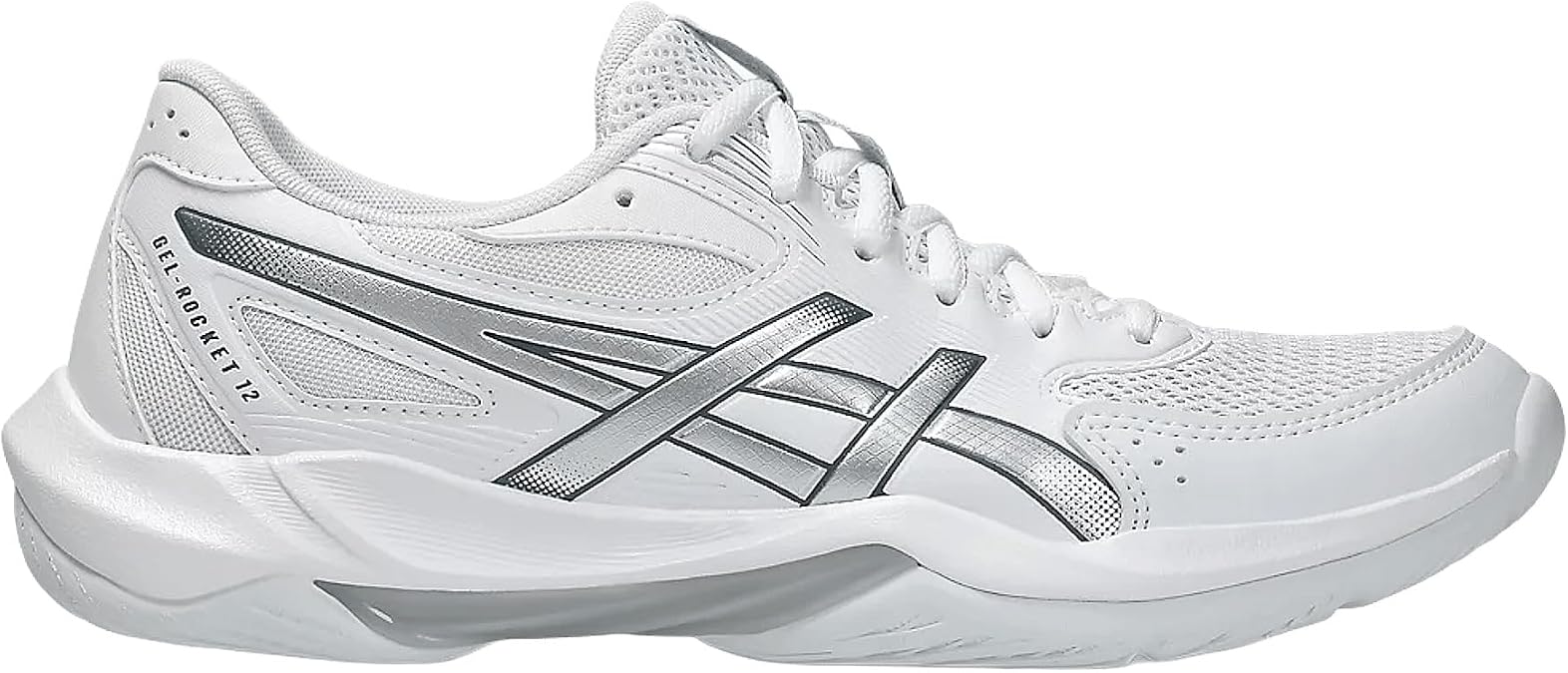 Asics Gel Rocket 12 Unisex Volleyball Shoes 1072A119-101 White