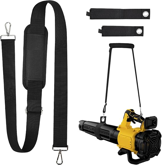 Universal Adjustable Leaf Blower Straps with Anti - Slip Padding, Shoulder Straps for Leaf Blowers, Lawn Mowers & Garden Trimmers,Compatible with DEWALT, EGO Power+,LAZYBOI, LEAPUL and More