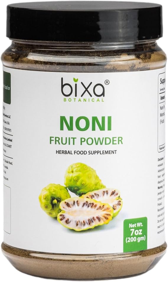 bixa BOTANICAL Noni Powder Pure Authentic Premium Quality (Morinda Citrifolia) 7 Oz / 200g